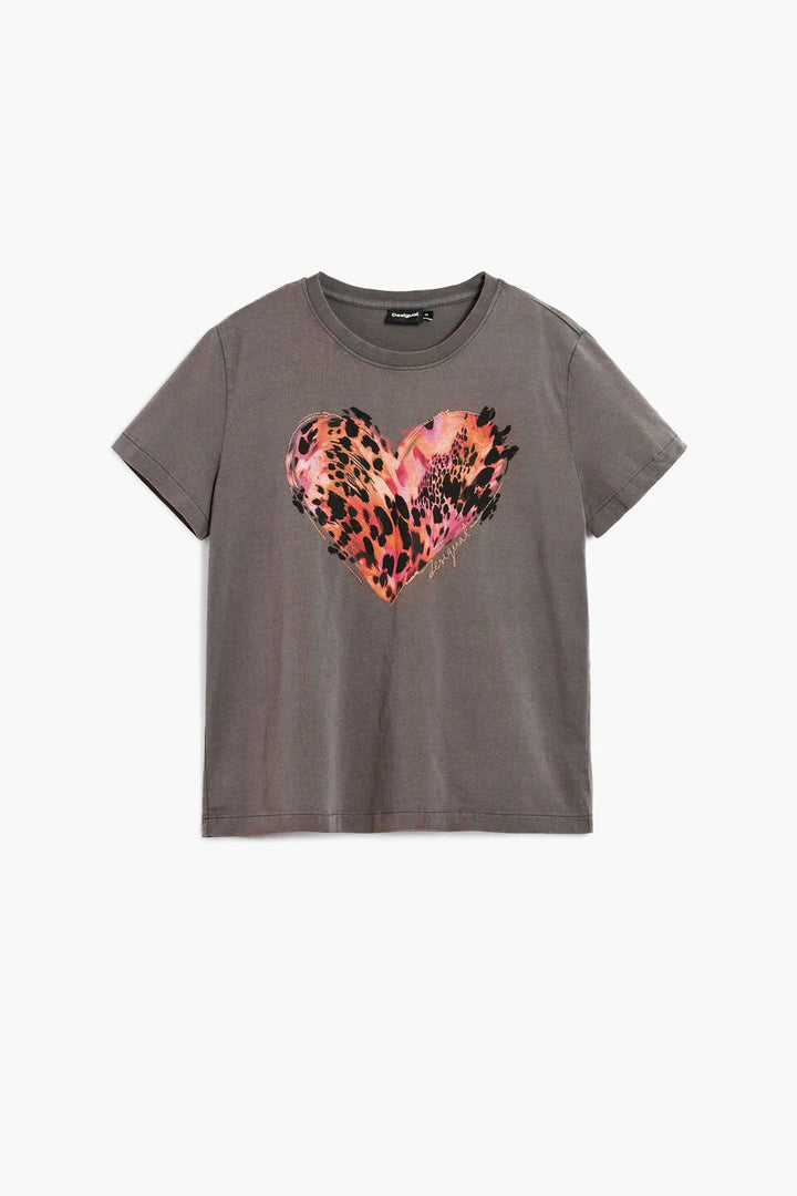TIGER HEART T-SHIRT "BLACK"