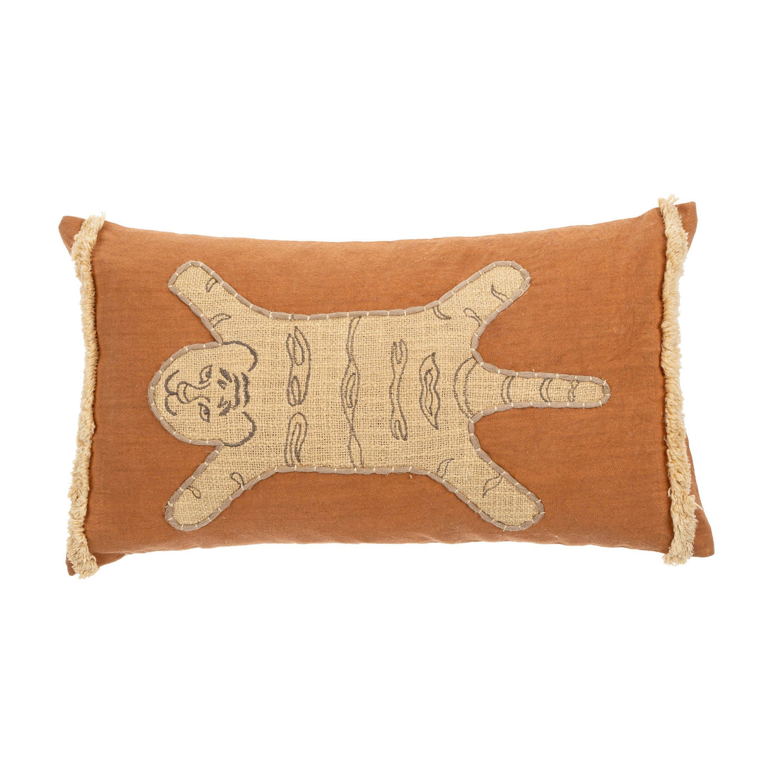 COUSSIN TIGRE TOUFFE 21x12