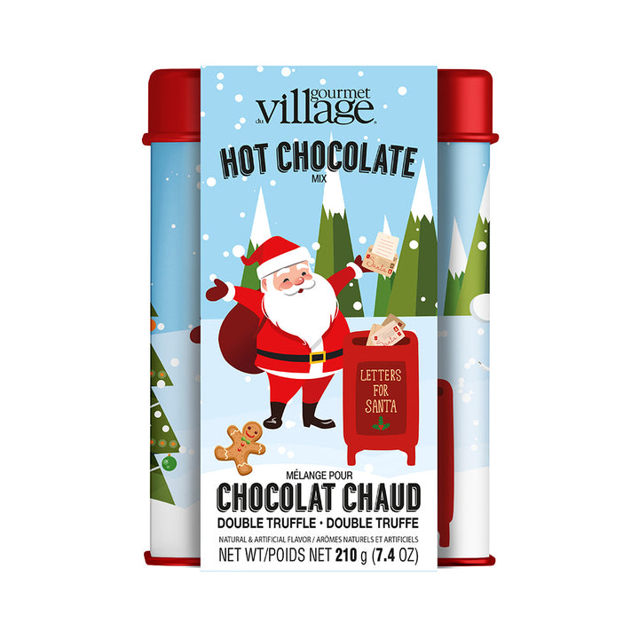 FESTIVE KEEPSAKE TIN - HOT CHOCOLATE 210G