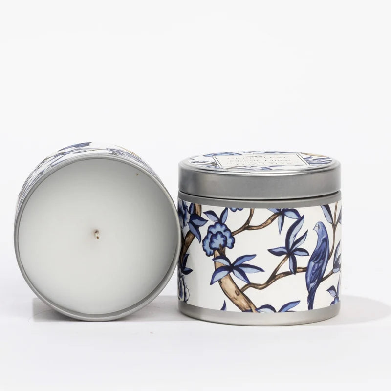 CLASSIC LINEN TIN CANDLE