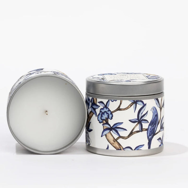 CLASSIC LINEN TIN CANDLE