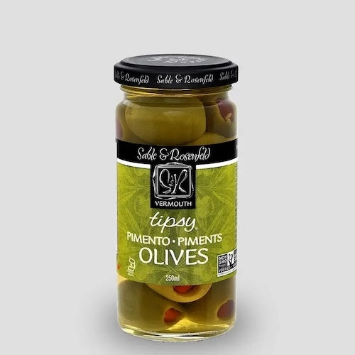 VERMOUTH TIPSY OLIVES 250ML