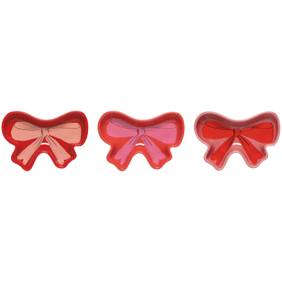 BOWTIQUE SHAPED DISH SET OF 3