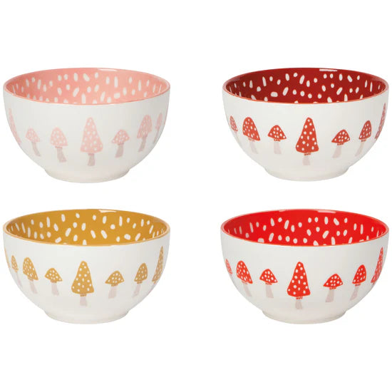 TOADSTOOL EVERYDAY BOWLS, SET OF 4