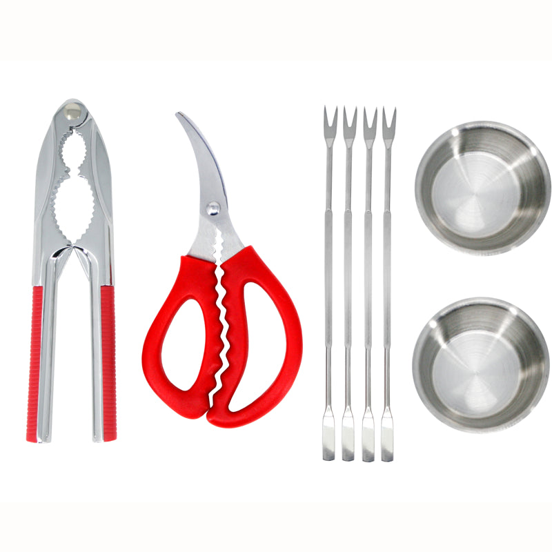 8 PIECE SHELLFISH TOOL SET