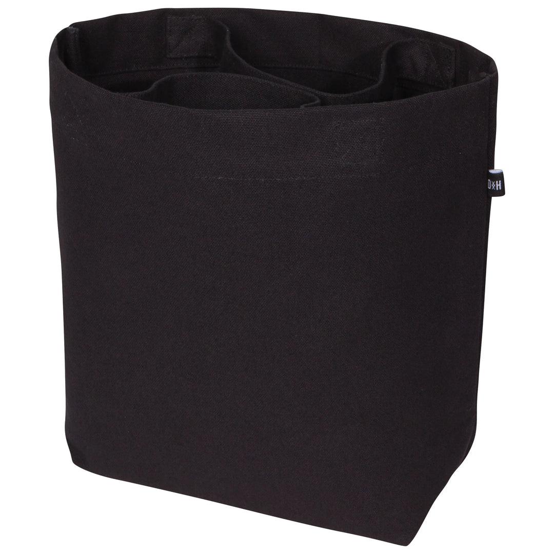 BLACK FORAGE AND GATHER LUNCH TOTE