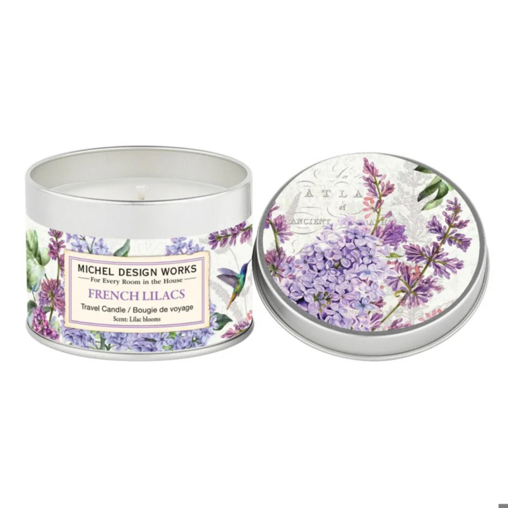 FRENCH LILACS TRAVEL CANDLE