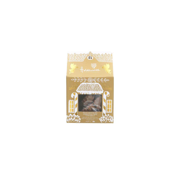 MILK CHOCOLATE CHRISTMAS TREE CARAMELS 150G