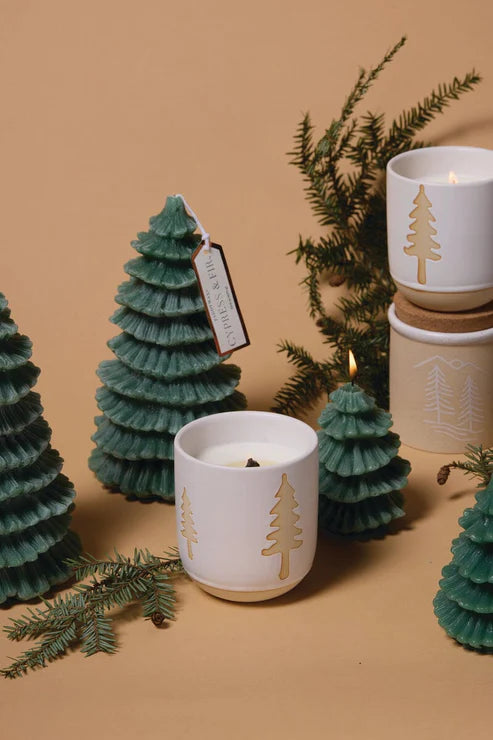 CYPRESS & FIR - TALL TREE TOTEM CANDLE