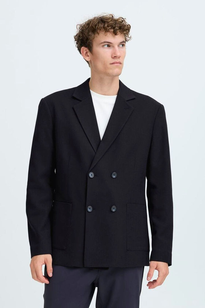 CFTRITON STRUCTURED BLAZER "DARK NAVY"