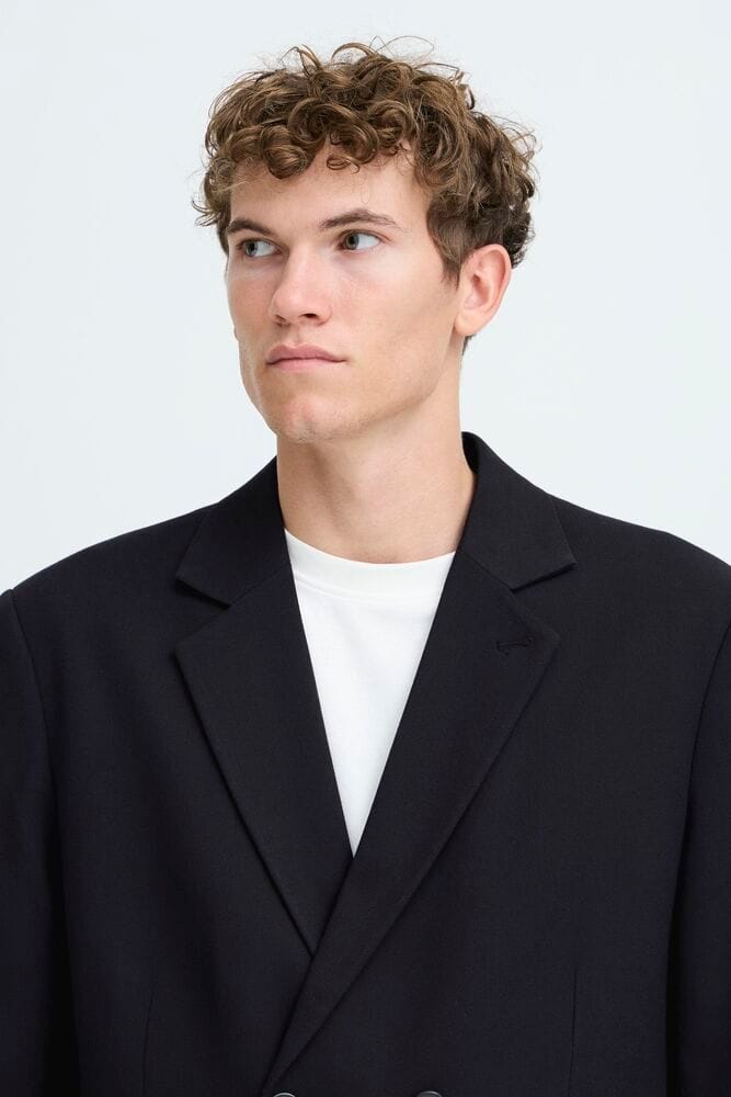 CFTRITON STRUCTURED BLAZER "DARK NAVY"