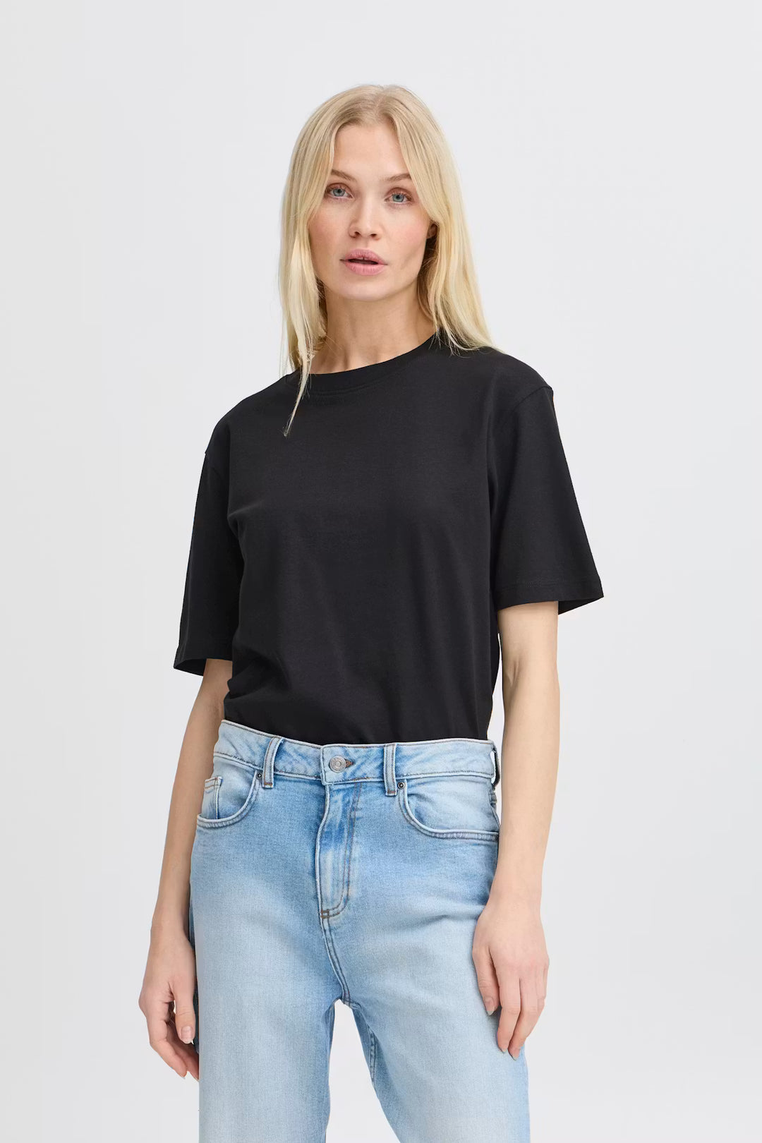 BYTROLLO CREWNECK T-SHIRT "BLACK"