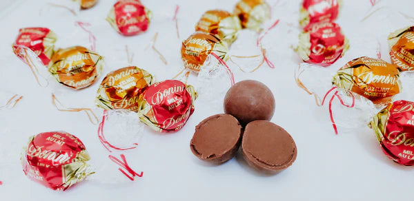 ASSORTED ARTISAN CHOCOLATE WRAPPED TRUFFLES BOX