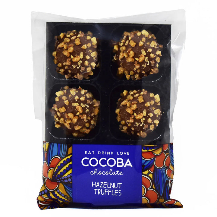 HAZELNUT CHOCOLATE TRUFFLES 72G