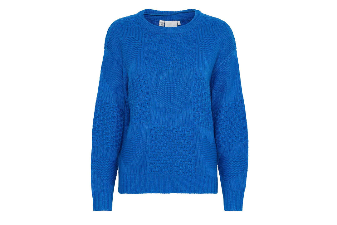 IHAGNETE SWEATER "TURKISH BLUE"