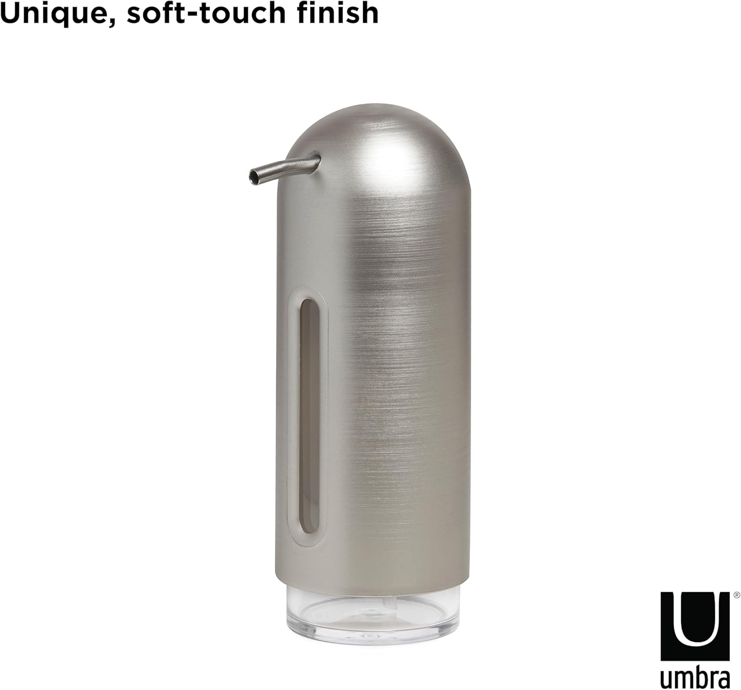 UMBRA PENGUIN SOAP PUMP - NICKEL