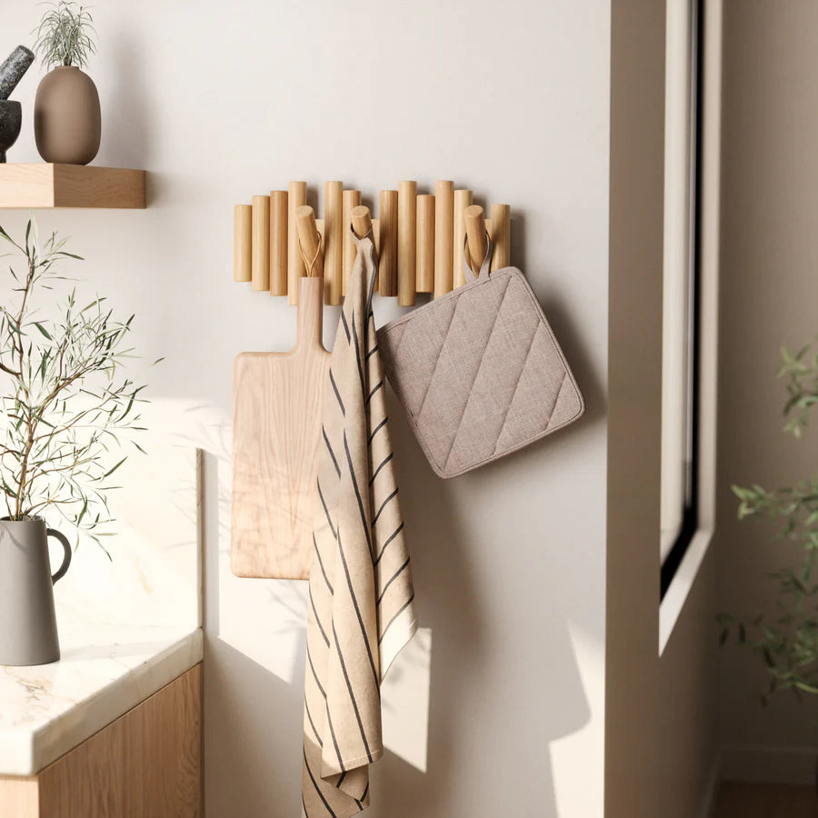 UMBRA PICKET RAIL HOOK - NATURAL