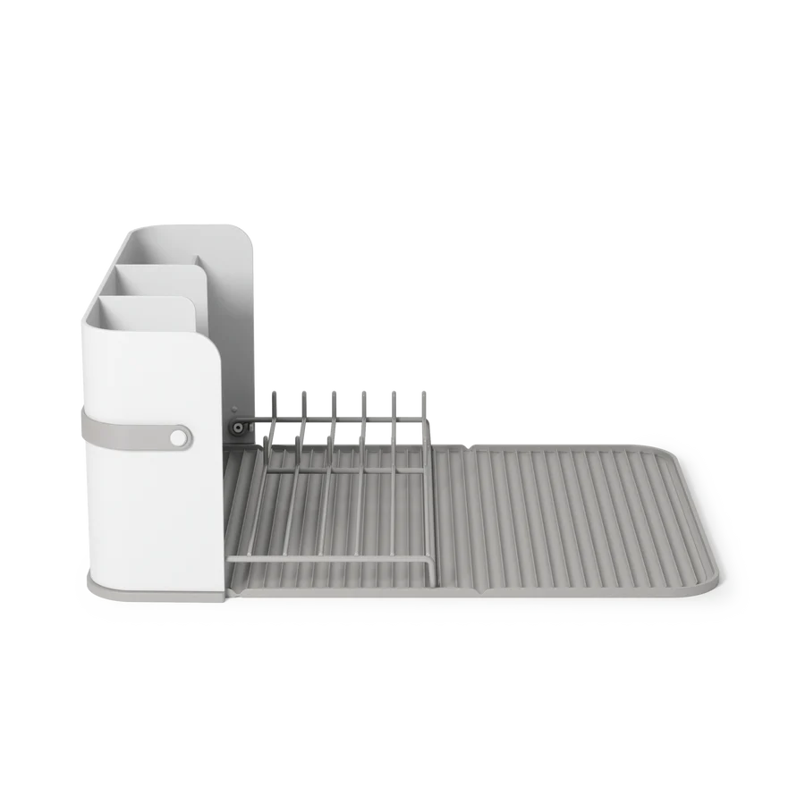 UMBRA SLING DISH RACK - WHITE/GREY
