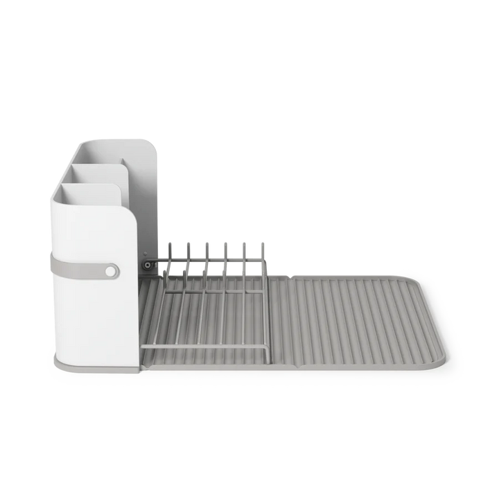 UMBRA SLING DISH RACK - WHITE/GREY