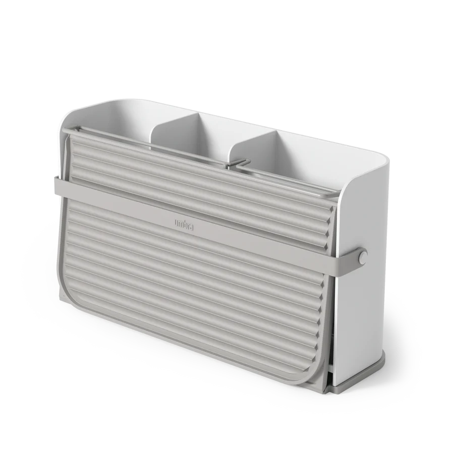 UMBRA SLING DISH RACK - WHITE/GREY