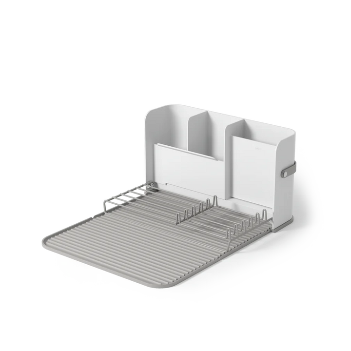 UMBRA SLING DISH RACK - WHITE/GREY