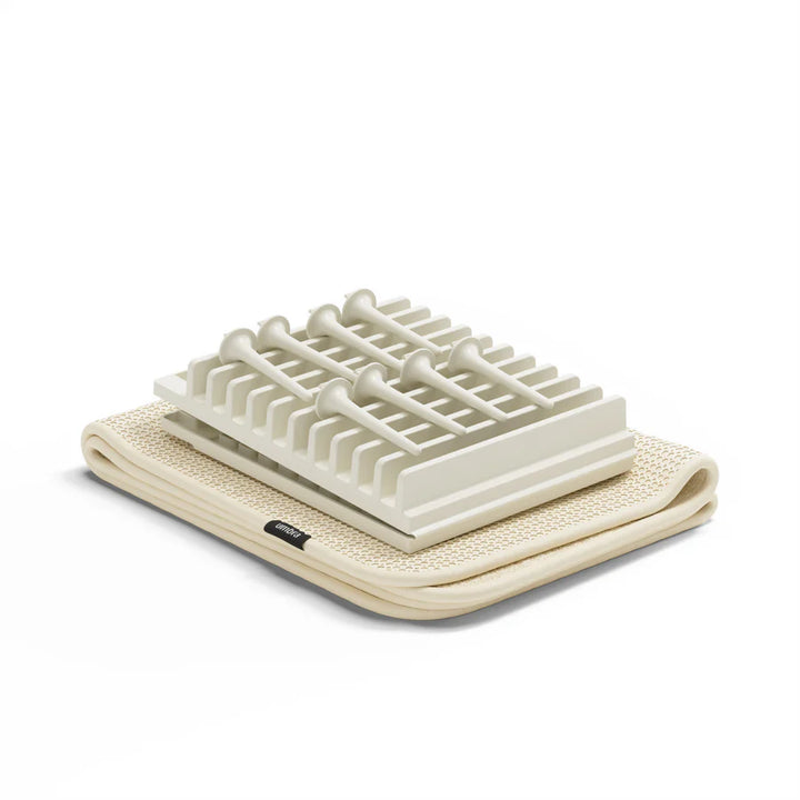 UMBRA UDRY DRYING RACK WITH MAT - LINEN