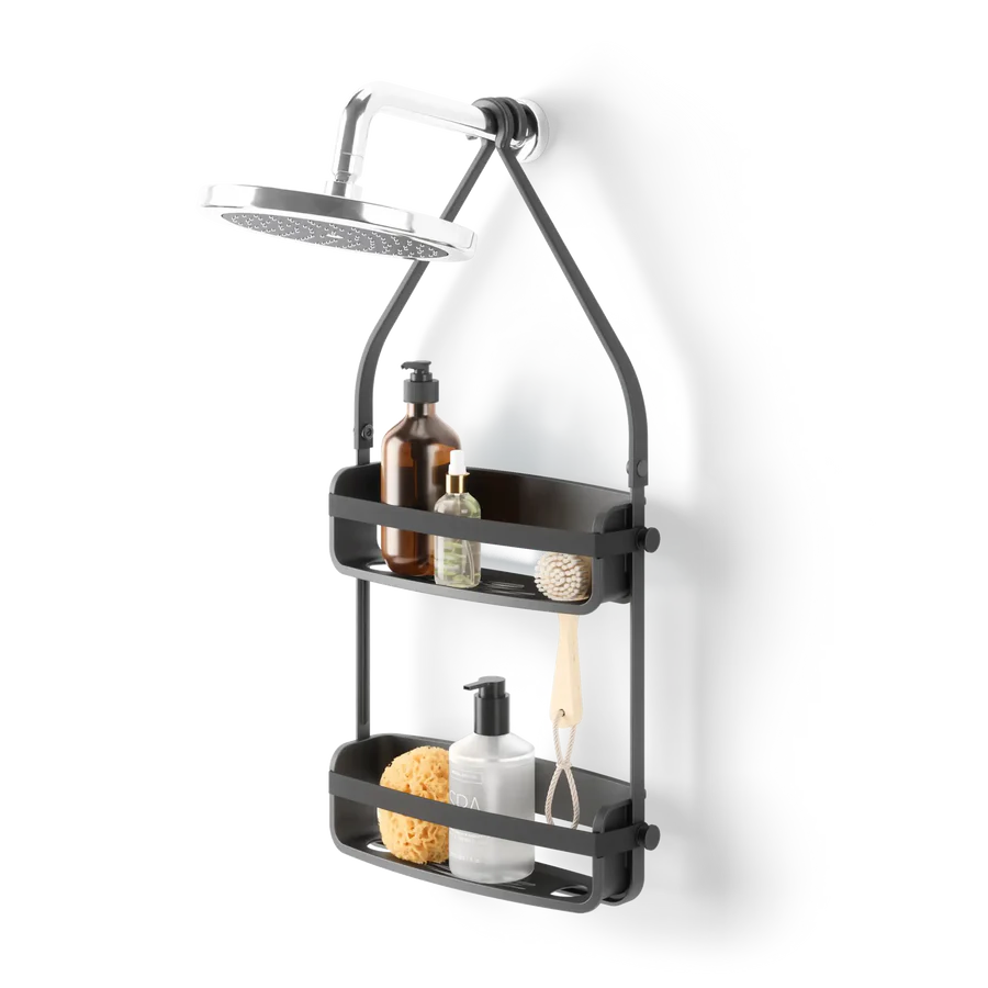 UMBRA FLEX SHOWER CADY - BLACK
