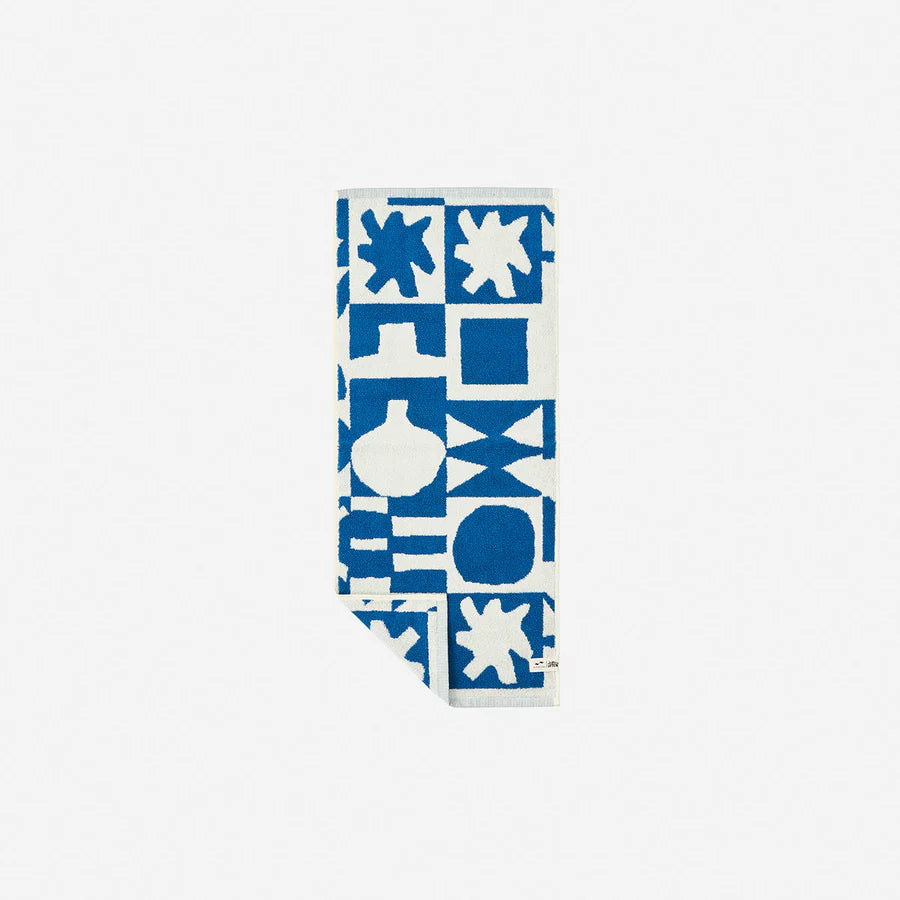 UPTON HAND TOWEL - NAVY