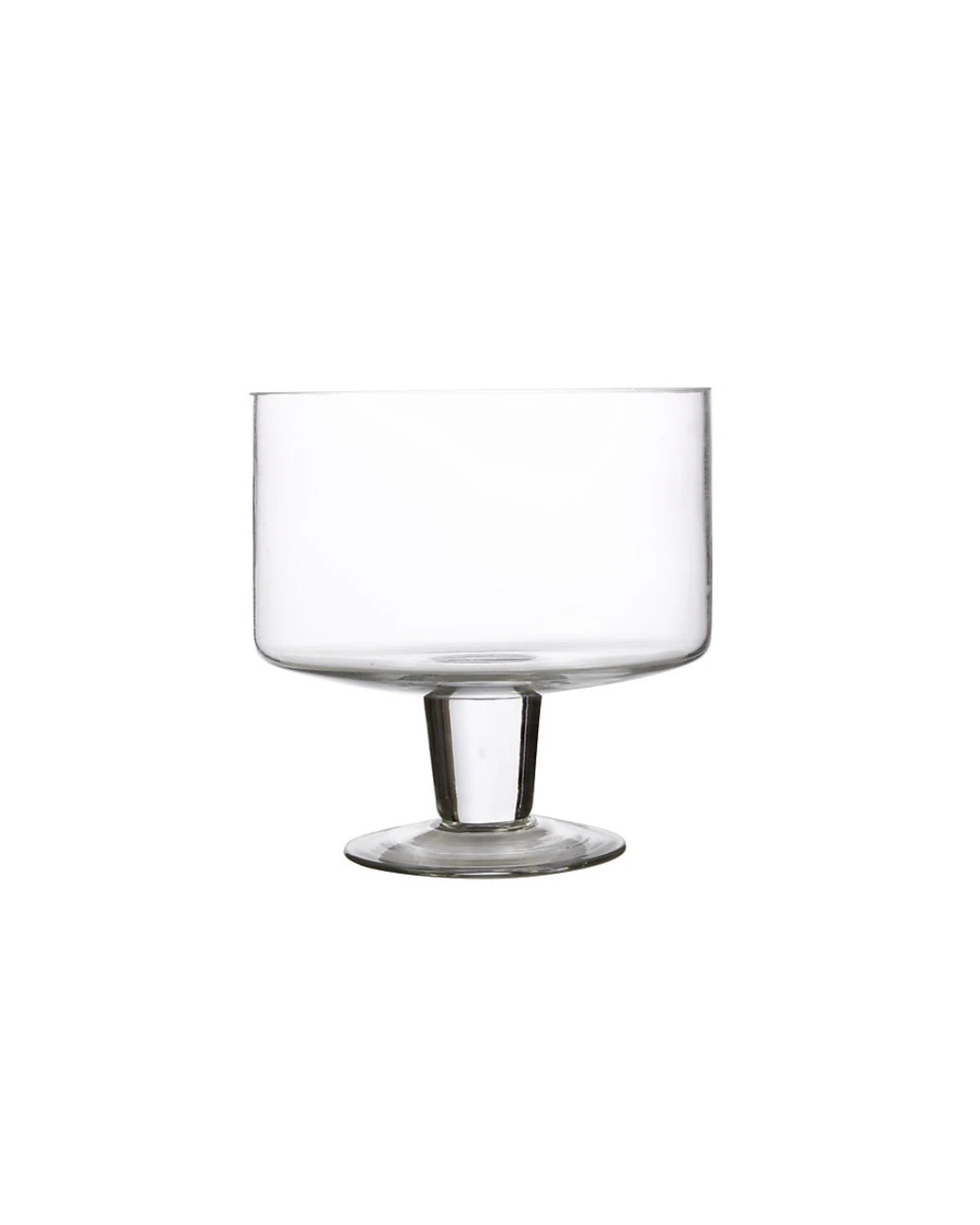 DIAMANTE FOOTED TRIFLE BOWL 20X20CM