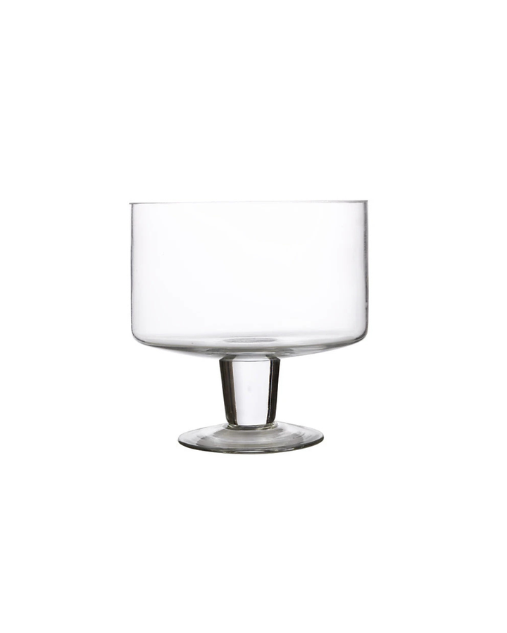 DIAMANTE FOOTED TRIFLE BOWL 20X20CM