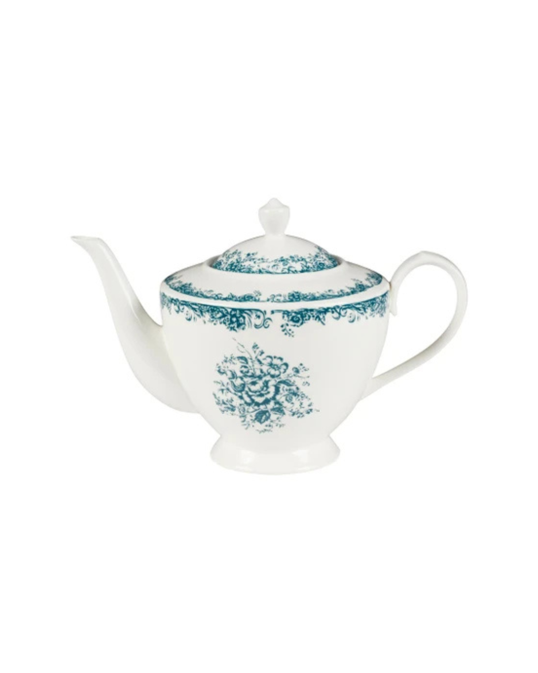 CASA DOMANI ROSETTA TEAPOT 1L "ANTIQUE BLUE"