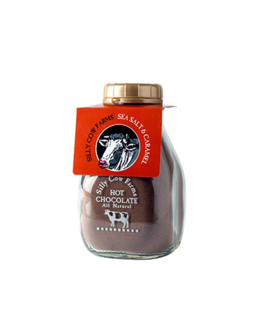 SILLY COW CARAMEL AND SEA SALT HOT CHOCOLATE POWDER 480G