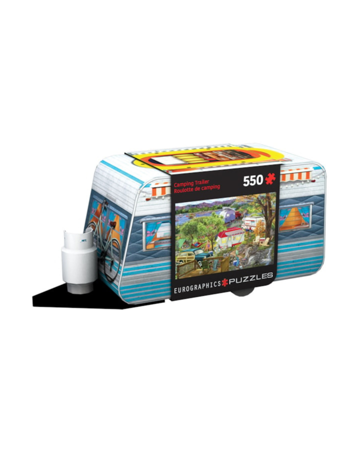 CAMPING TRAILER TIN - 550-PIECE PUZZLE