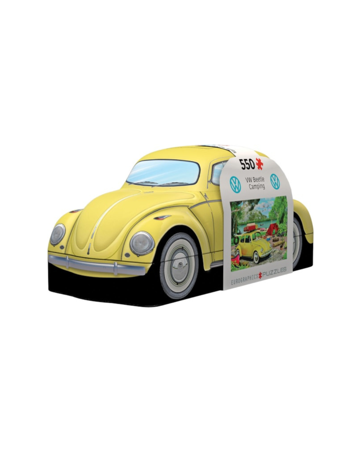VW BEETLE CAMPING TIN - 550-PIECE PUZZLE