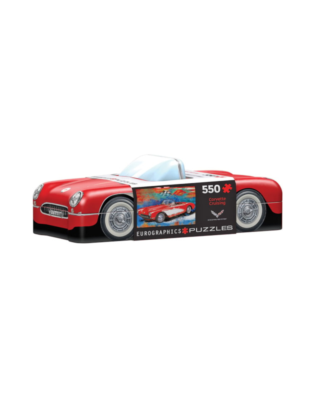 CORVETTE CRUISING TIN - 550-PIECE PUZZLE