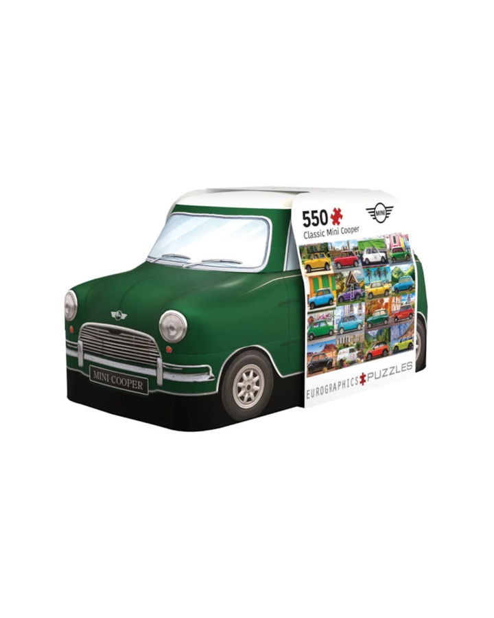 CLASSIC MINI COOPER TIN - 550-PIECE PUZZLE