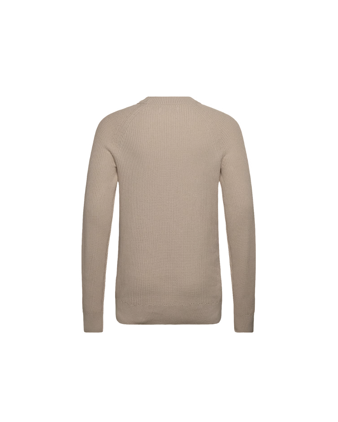 CFKRISTIAN RAGLAN RIB CREWNECK SWEATER "PUMICE STONE"