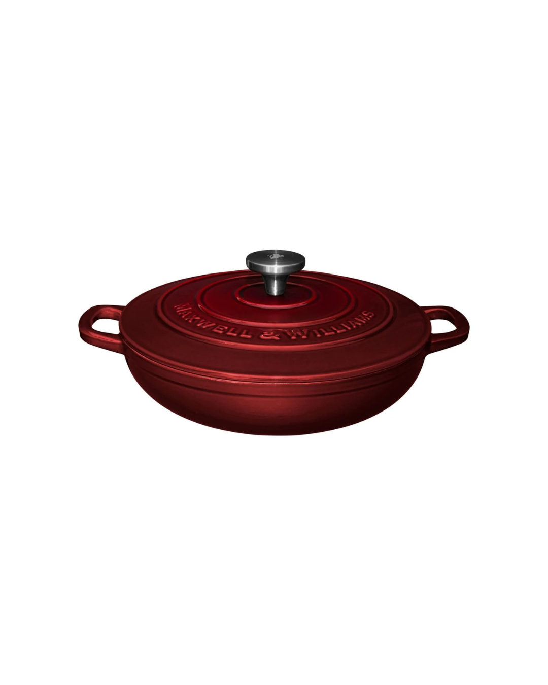 CAST IRON BRAISER "MERLOT" 3.3L