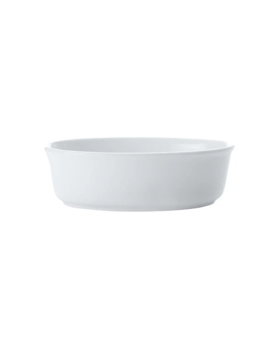 WHITE BASICS OVAL PIE DISH 18CM