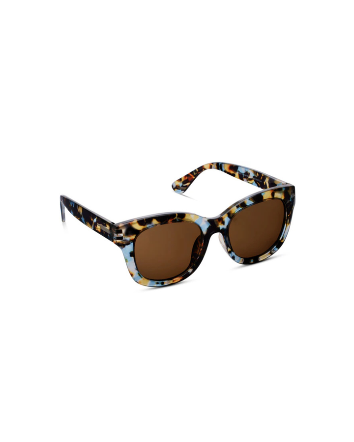 CENTER STAGE POLARIZED SUNGLASSES - BLUE QUARTZ