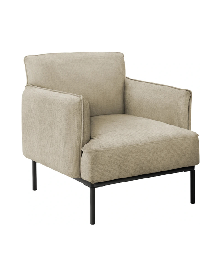 ACCENT CHAIR "BEIGE"