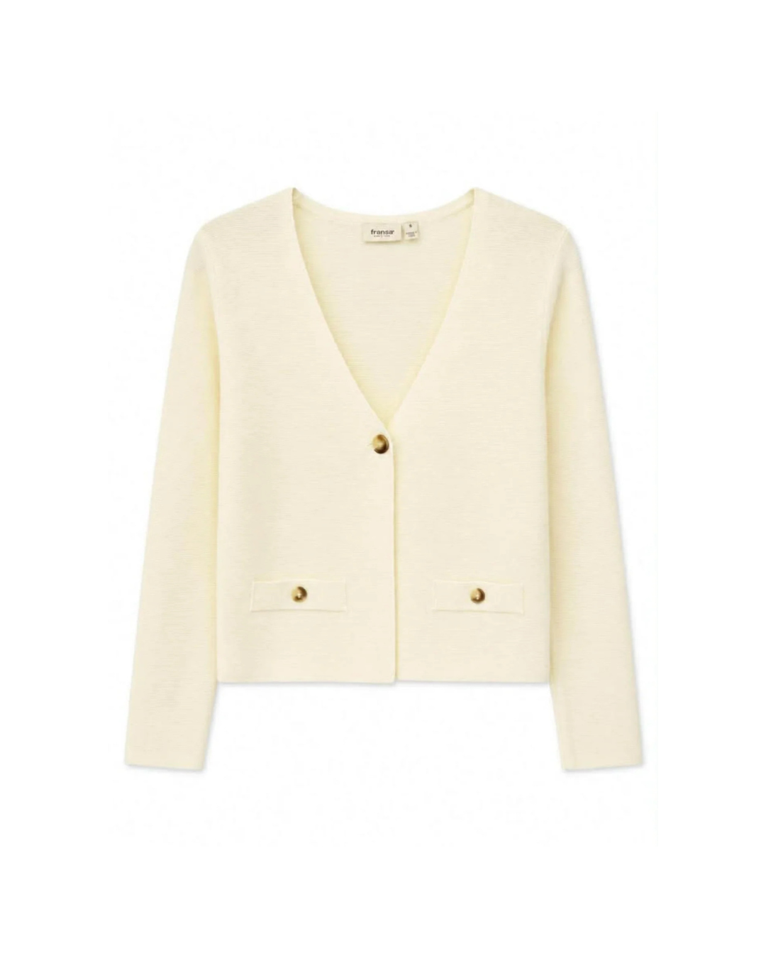 FRITA CARDIGAN "WHISPER WHITE"