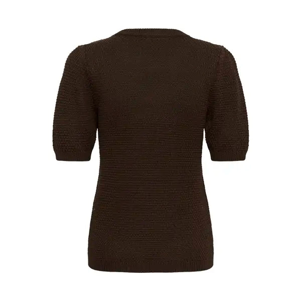 KAVIVIAN KNIT PULLOVER "COFFEE BEAN"