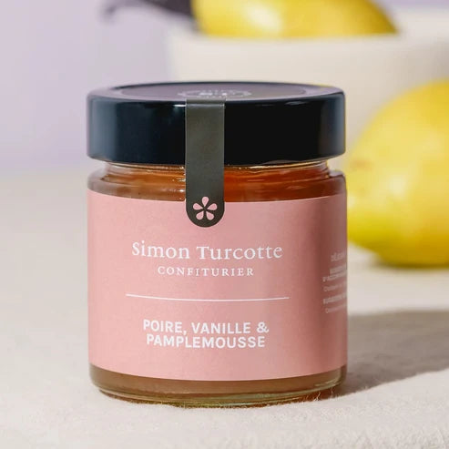PEAR, VANILLA AND GRAPEFRUIT JAM 125ML