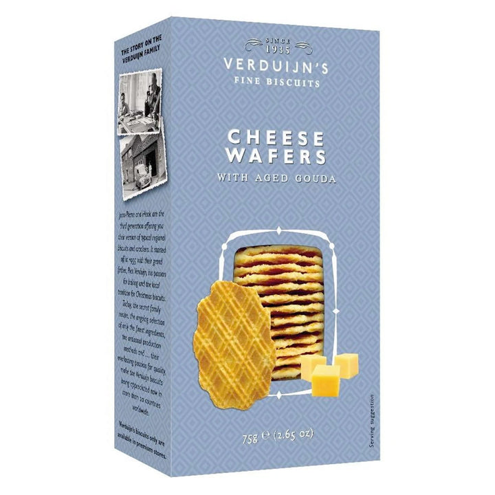 SAVOURY CHEESE WAFERS 75G