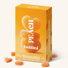VESPER COCKTAIL INSPIRED GUMMIES - PEACH BELLINI 100g