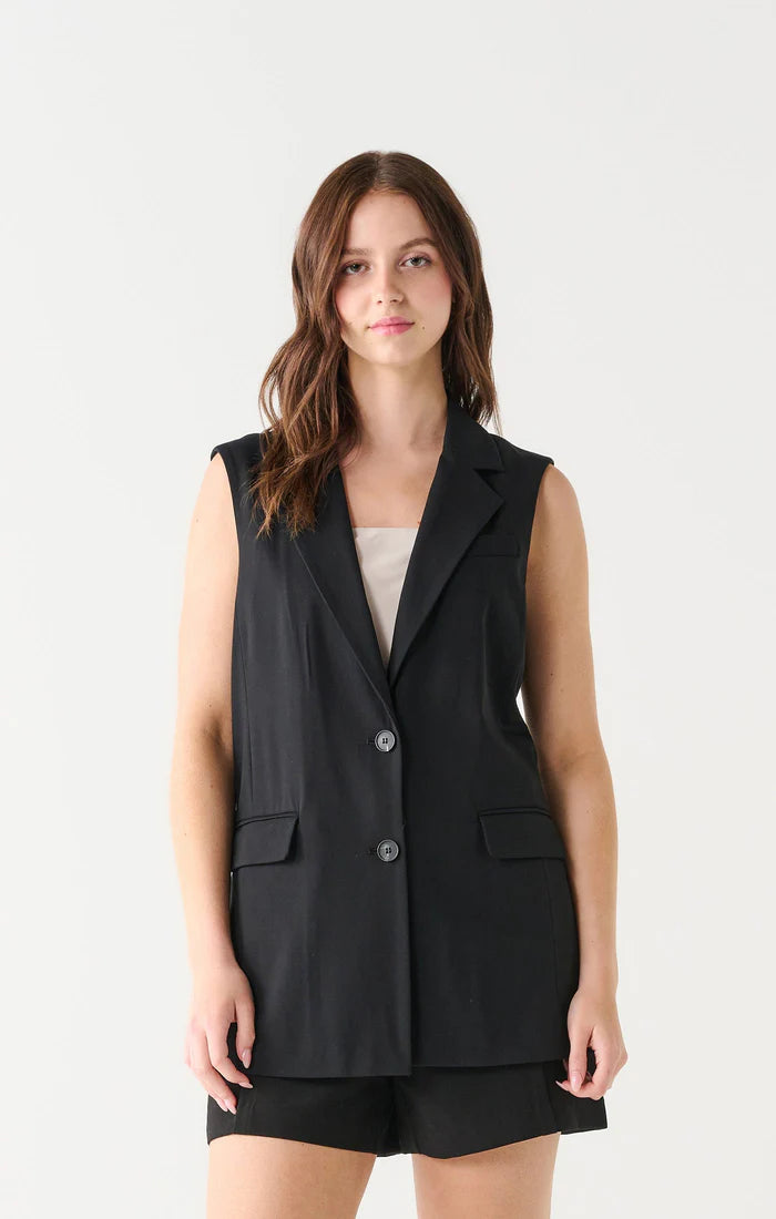 SLEEVELESS BLAZER