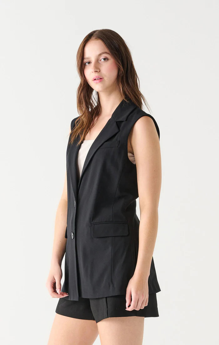 SLEEVELESS BLAZER