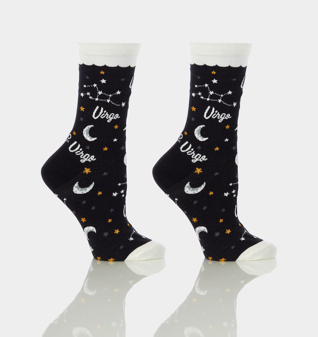 ASTROLOGICAL VIRGO CREW SOCKS