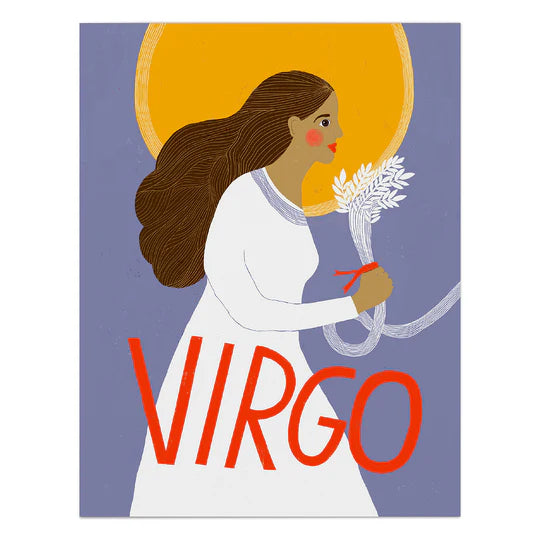 GREETING CARD - "VIRGO"